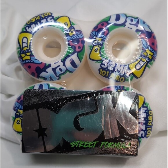 DGK Laffy Street Formula 52mm 101 Duro Skateboard Wheels As Pictured - Picture 1 of 11